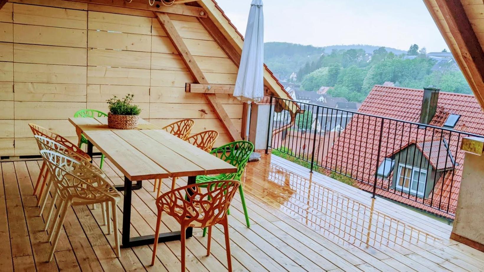 Apartmán Kubus 28A Gräfenberg Exteriér fotografie